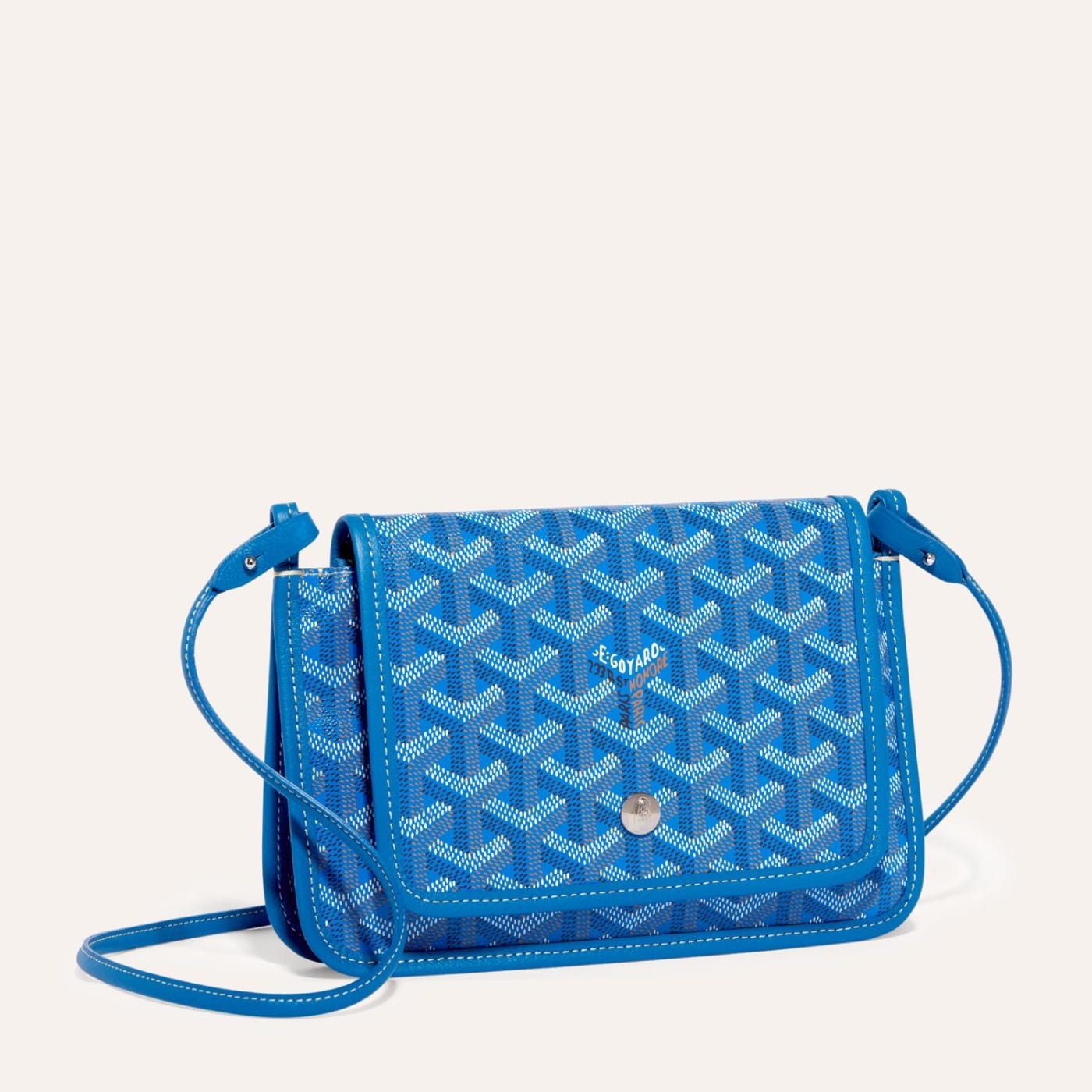 Goyard Plumet Pocket Wallet Sky Blue - Image 1